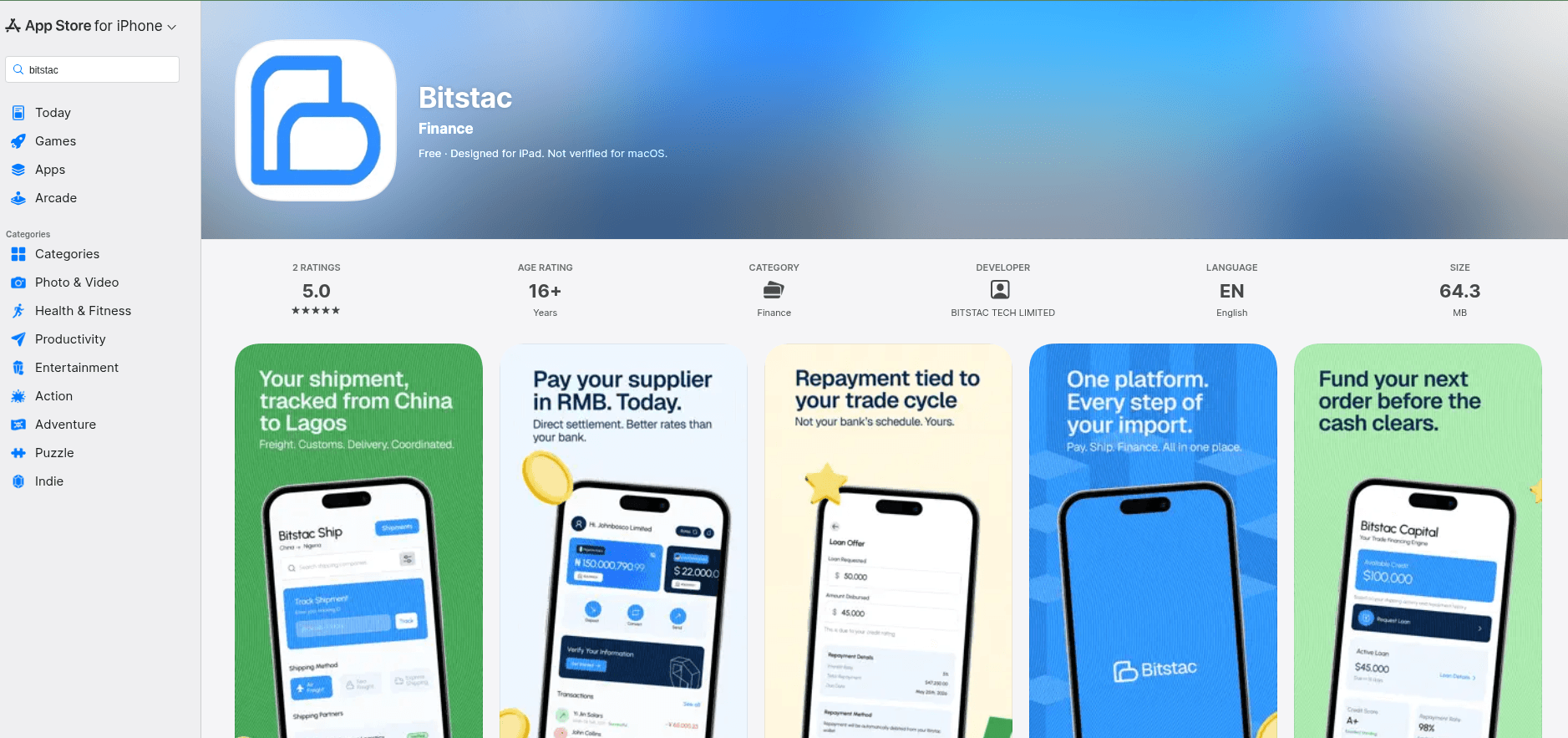 Bitstac logo